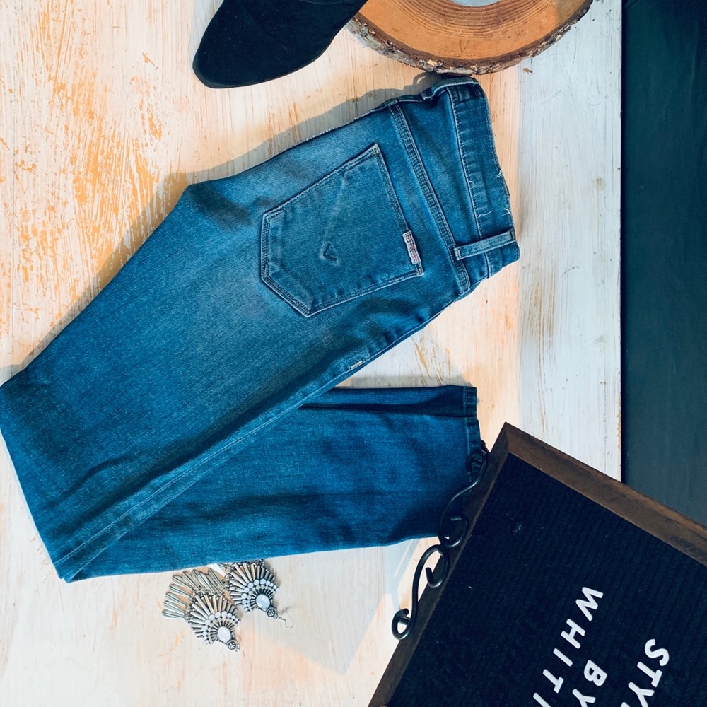 Hudson MidRise Skinny Jeans